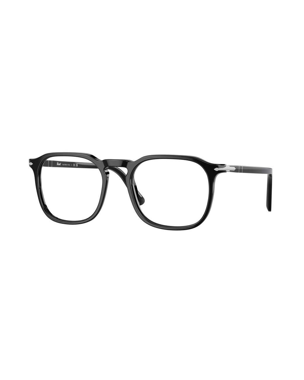 Persol Black Po3337V 95 Optical Frames Acetate Transparent Pantos Normal