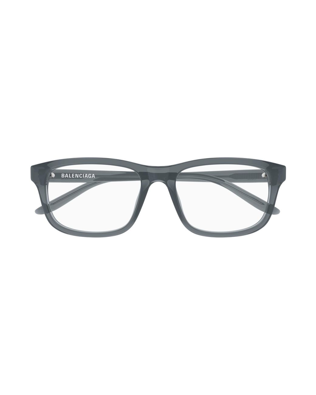 Balenciaga Black Bb0442Oa 005 Optical Frames Acetate Transparent Squared