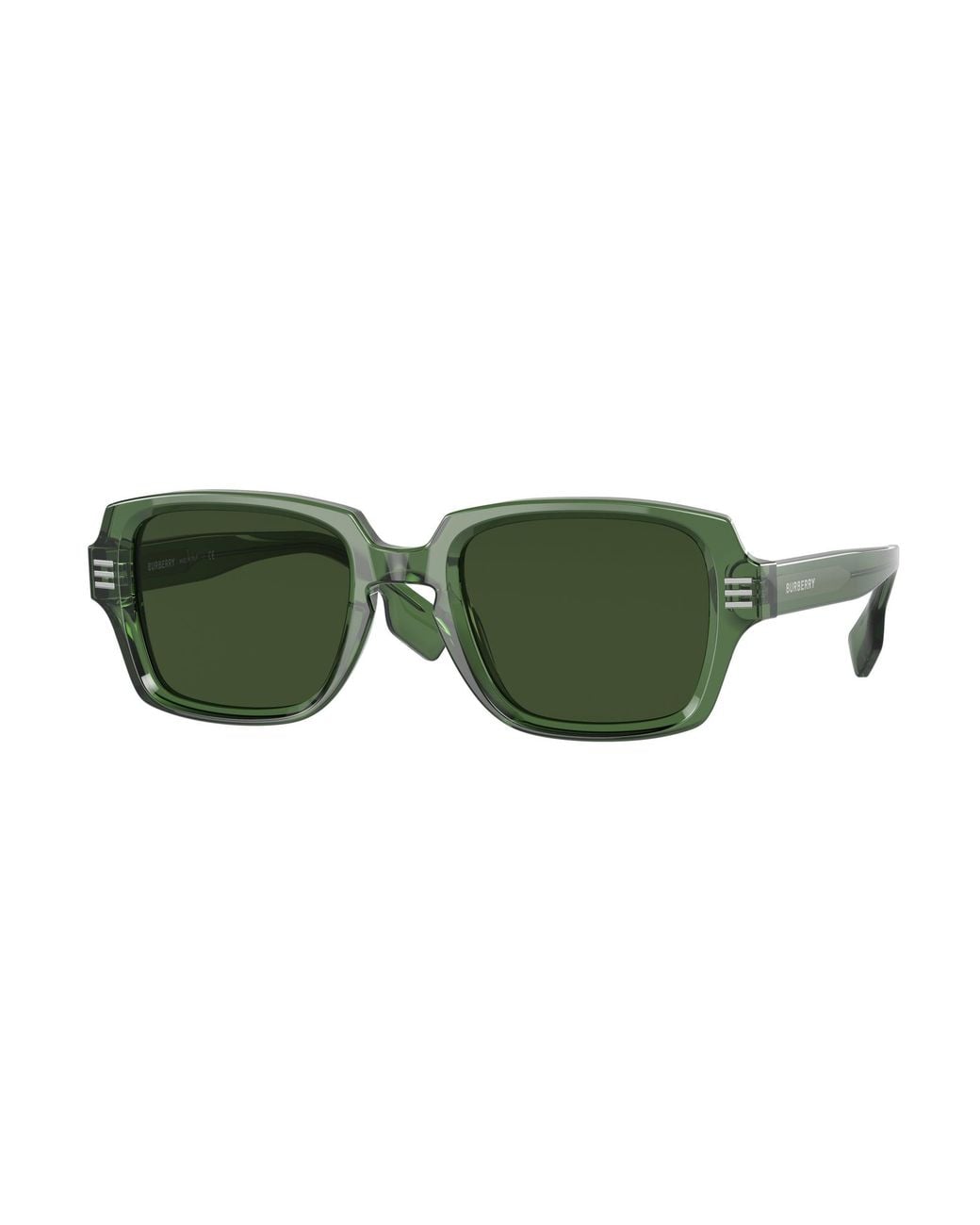 Burberry Green Be4349 Eldon 394671 Sunglasses Acetate Squared Normal for men
