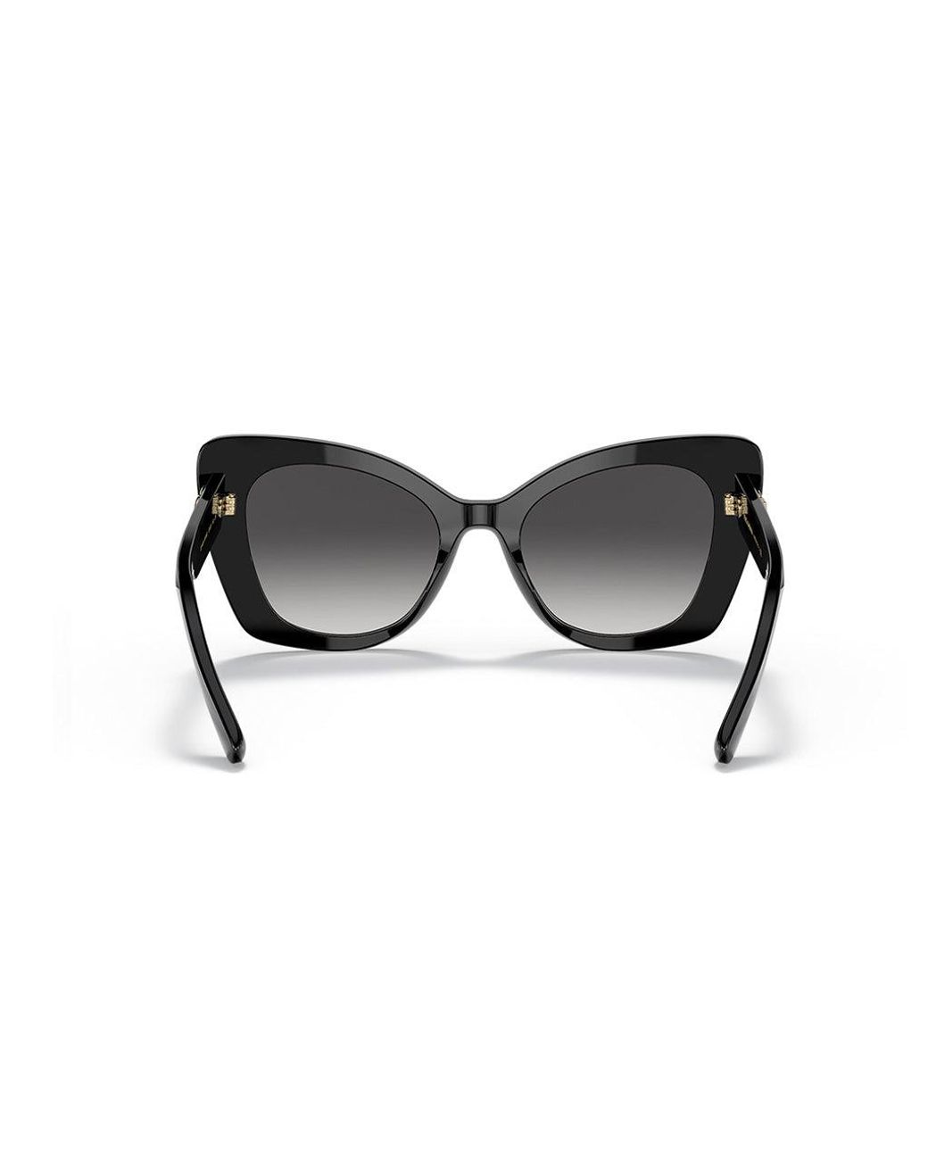 Dolce & Gabbana Black Dg4405 501/8G Sunglasses Acetate Butterfly Normal Shaded