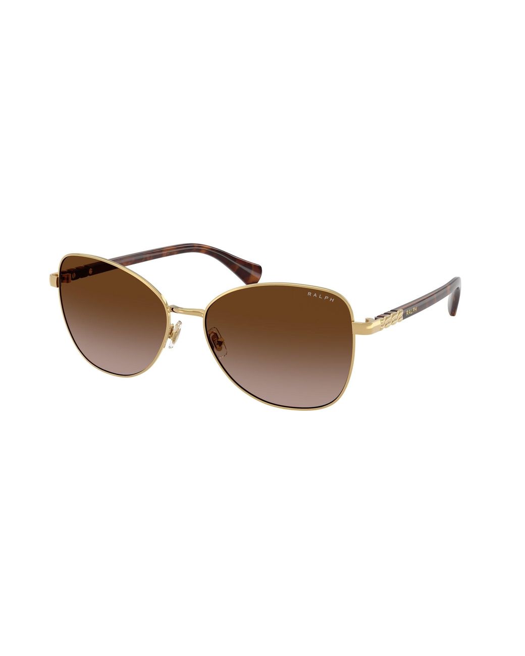 Ralph Lauren Black Ra4147 900413 Sunglasses Metal Butterfly Normal Shaded