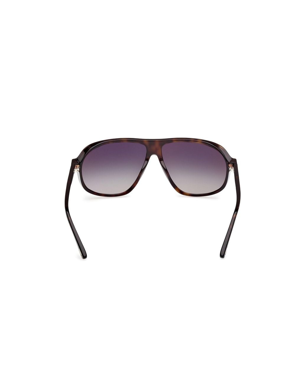 Tom Ford Black Ft1208 Guillaume 52K Sunglasses Acetate Trasparente Pilot Normal Sfumato for men