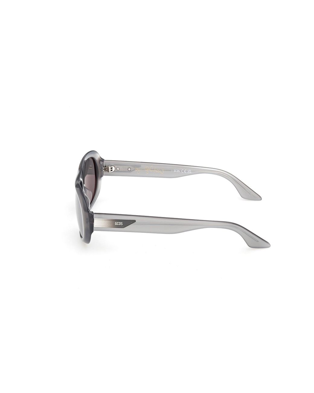 Gcds Black Gd0067 Giuliano 20C Sunglasses Acetate Smoke Squared Normal