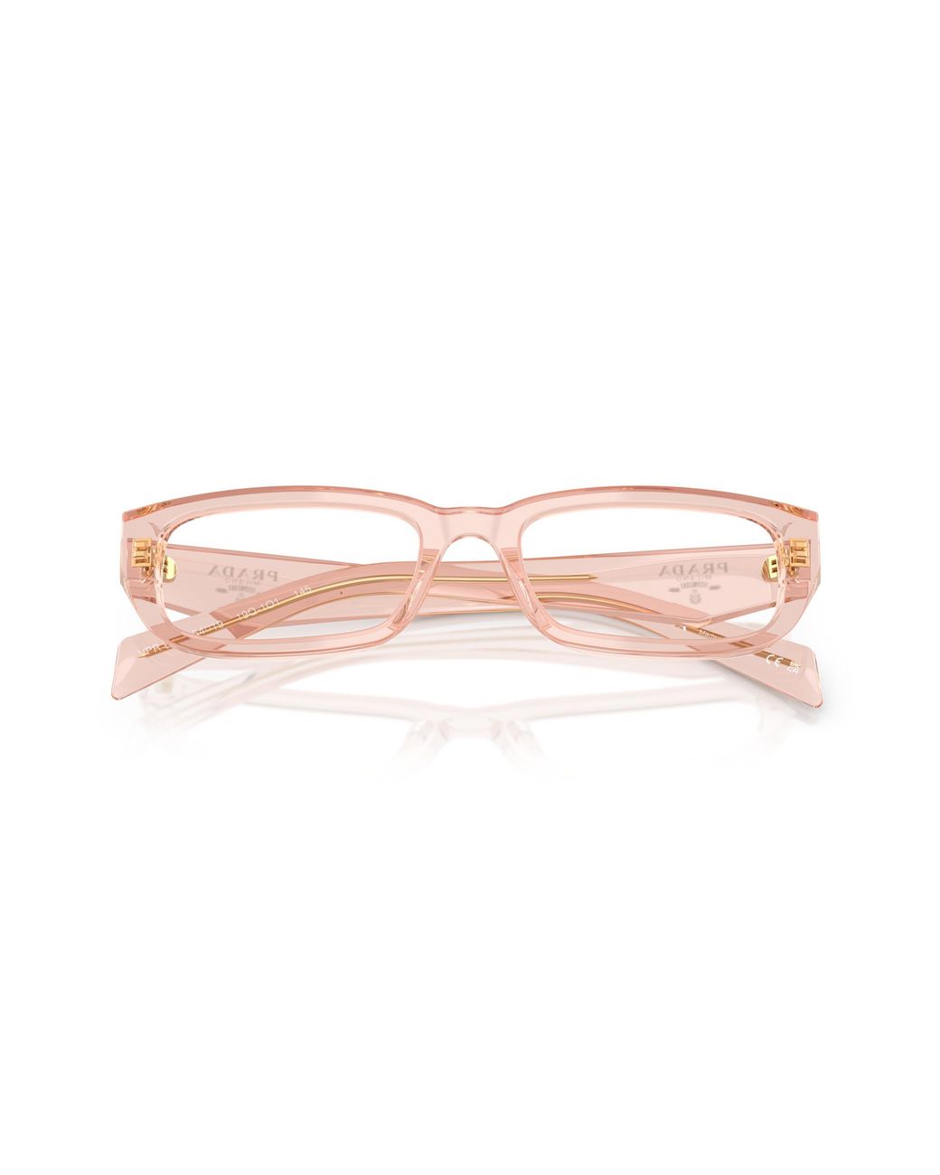 Prada Black Pr B05V 19Q1O1 Optical Frames Acetate Squared Normal