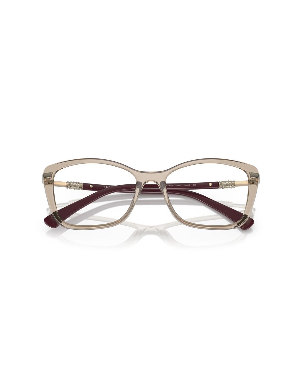 Vogue Eyewear Black Vo5487B 2990 Optical Frames Injected Butterfly
