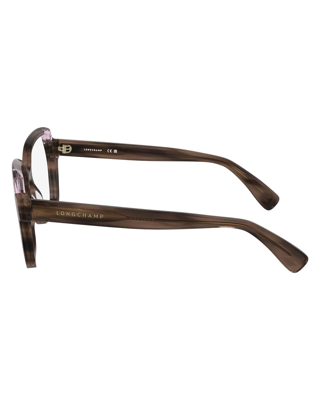 Longchamp Black Lo2763 657 Optical Frames Acetate Squared Normal