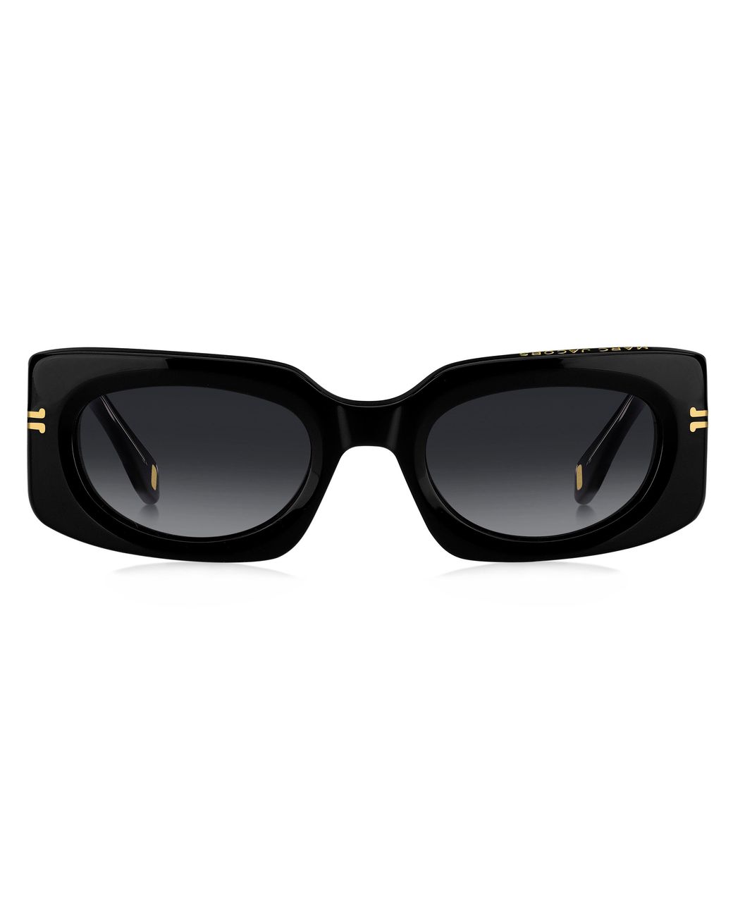 Marc Jacobs Black Mj 1075/S 807/9O Sunglasses Acetate Squared Shaded