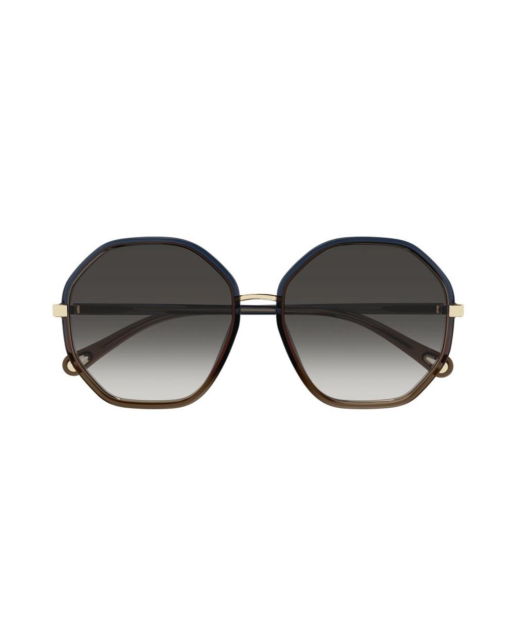 Chloé Black Ch0133Sa 003 Sunglasses Bio-Inject Geometric Shaded