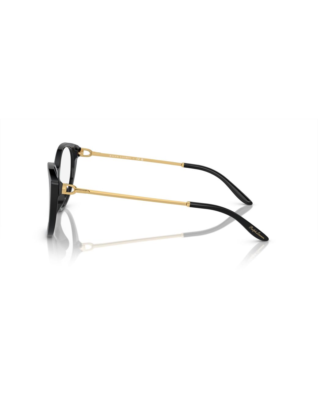 Ralph Lauren Black Rl6239U 5001 Optical Frames Acetate Transparent Cat Eye Normal