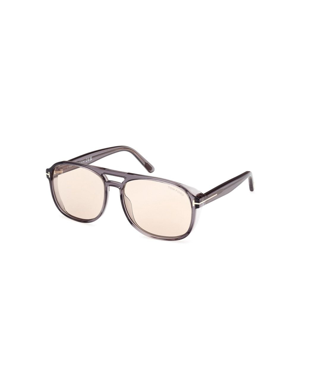 Tom Ford Black Ft1022 Rosco 20E Sunglasses Acetate Squared Photochromatic for men