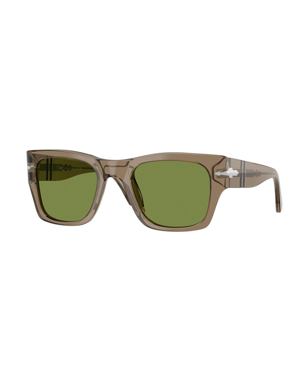 Persol Green Po3384S 12284E Sunglasses Acetate Squared Normal