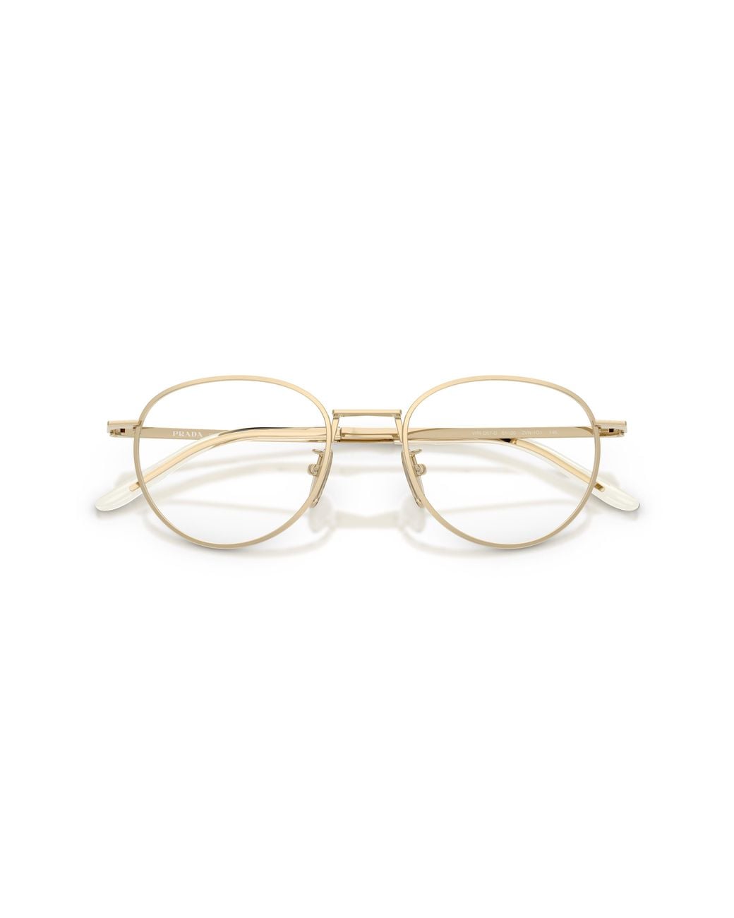 Prada Black Pr D57Vd Zvn1O1 Optical Frames Metal Transparent Pantos Normal