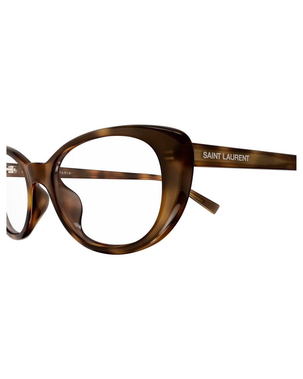 Saint Laurent Black Sl 822 Opt 003 Optical Frames Acetate Transparent Cat Eye "Antiriflesso"