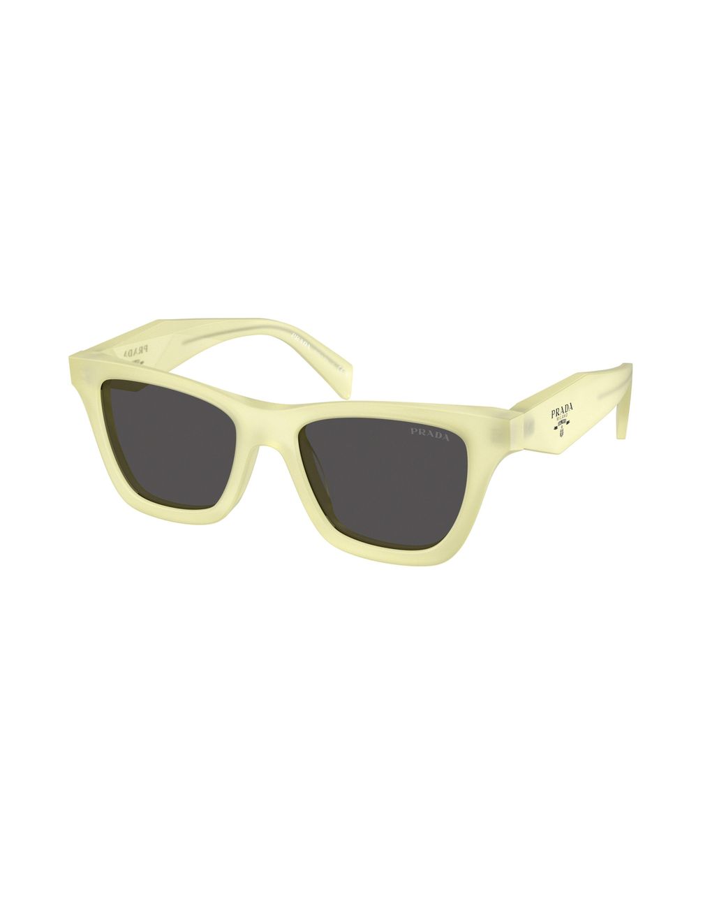Prada Black Pr C07S 21G08Z Sunglasses Acetate Butterfly Normal