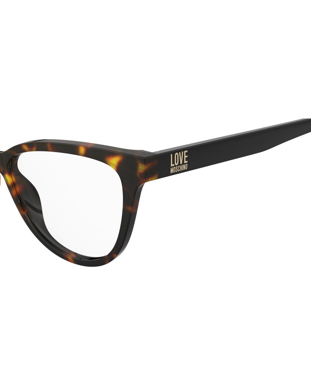 Moschino Black Mol659 086 Optical Frames Acetate Cat Eye Normal