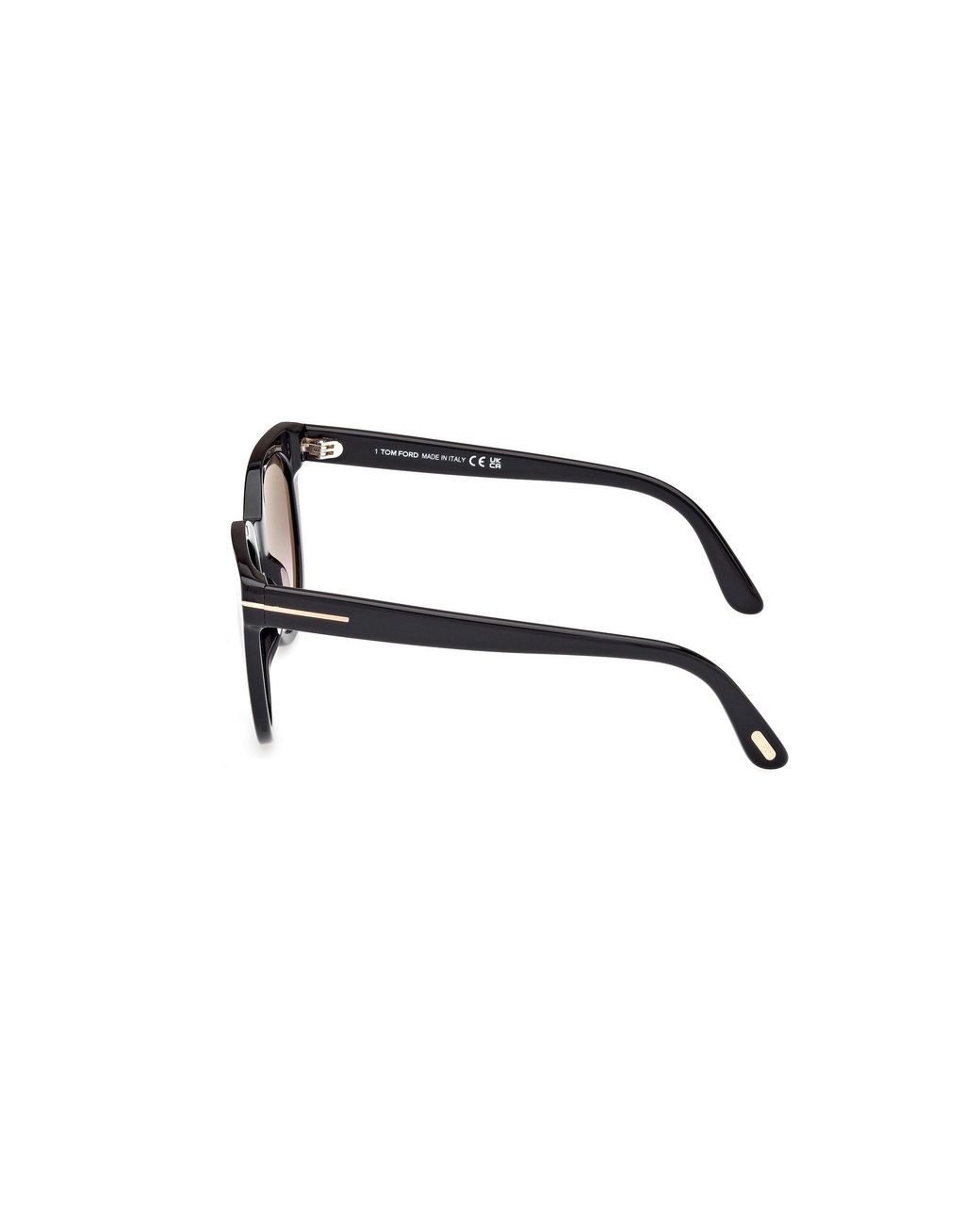 Tom Ford Black Ft1109 Moira 01B Sunglasses Acetate Butterfly Normal Shaded