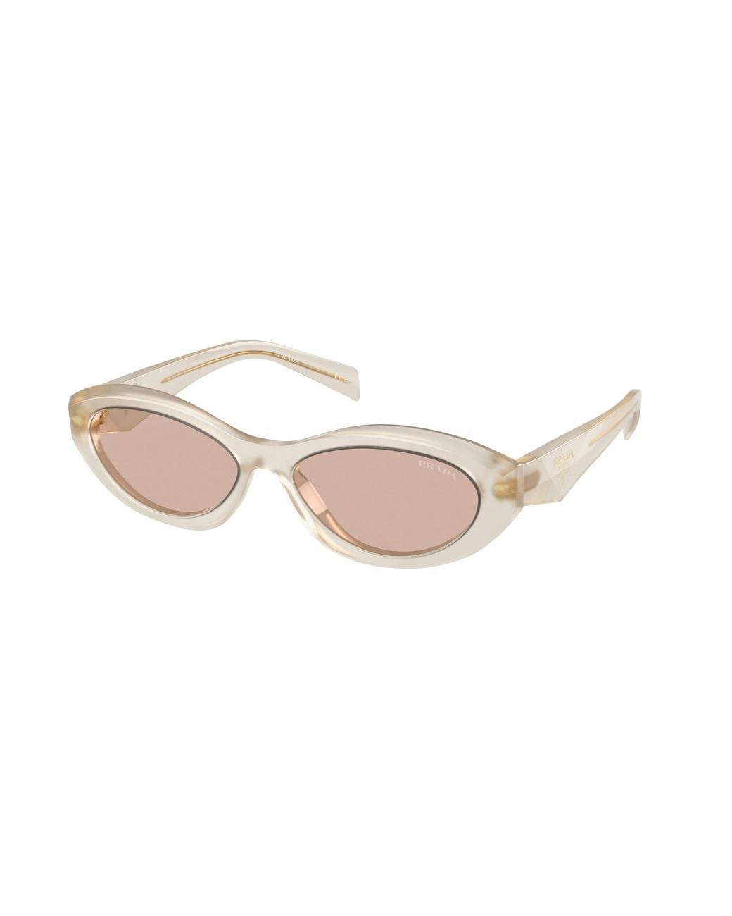 Prada Black Pr 26Zs 12V4I2 Sunglasses Acetate Geometric Normal