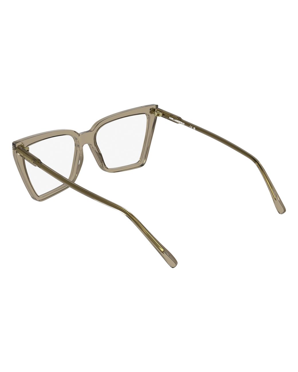 Karl Lagerfeld Black Kl6216 610 Optical Frames Acetate Squared Normal