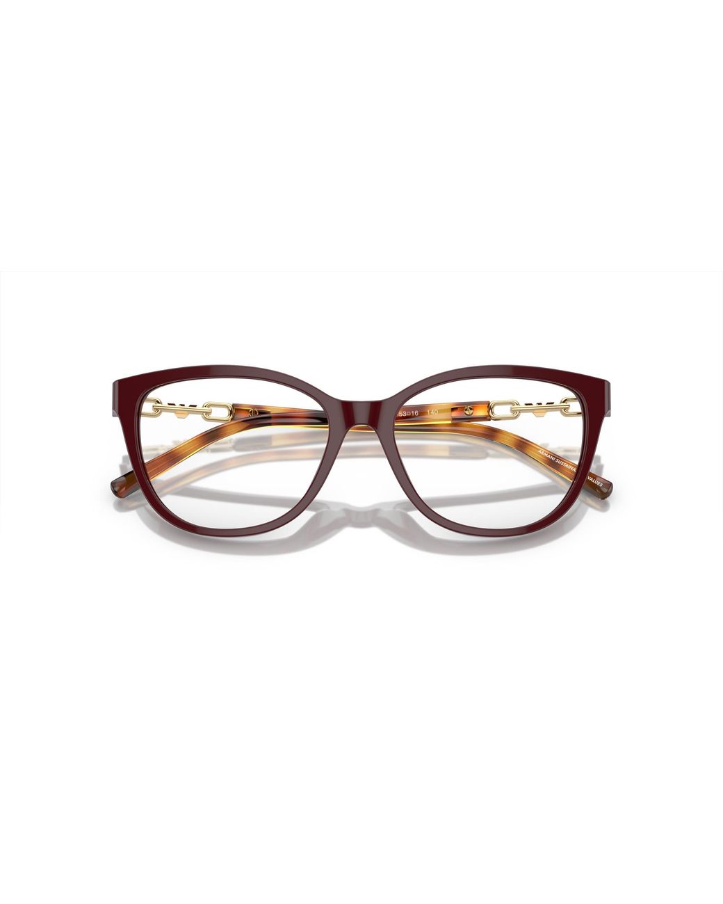 Emporio Armani Black Ea3190 5577 Optical Frames Acetate Transparent Pillow Normal