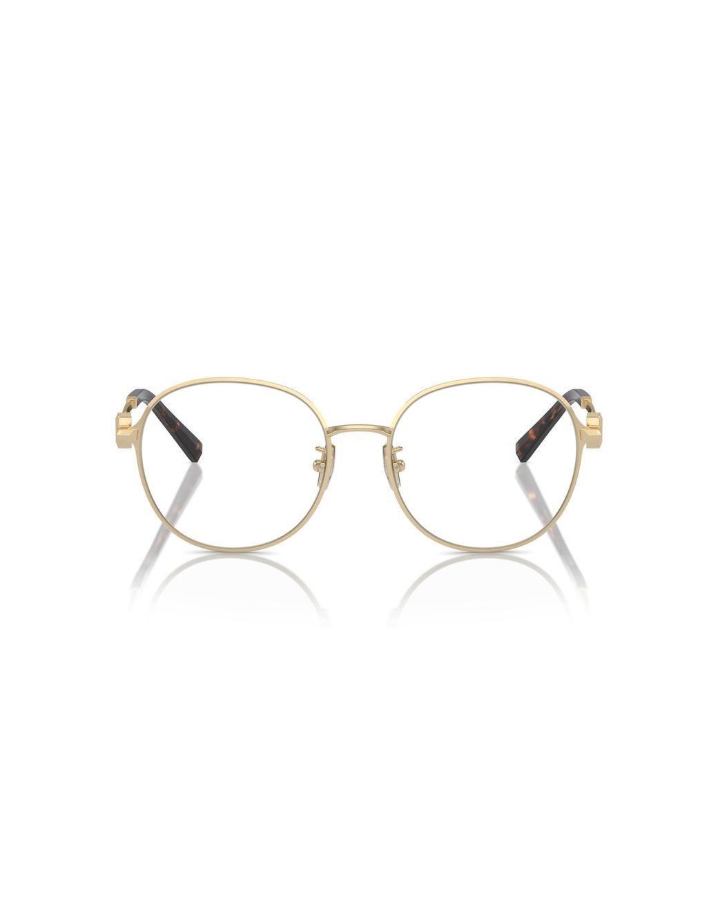 Tiffany & Co Black Tf1161D 6021 Optical Frames Metal Round Normal