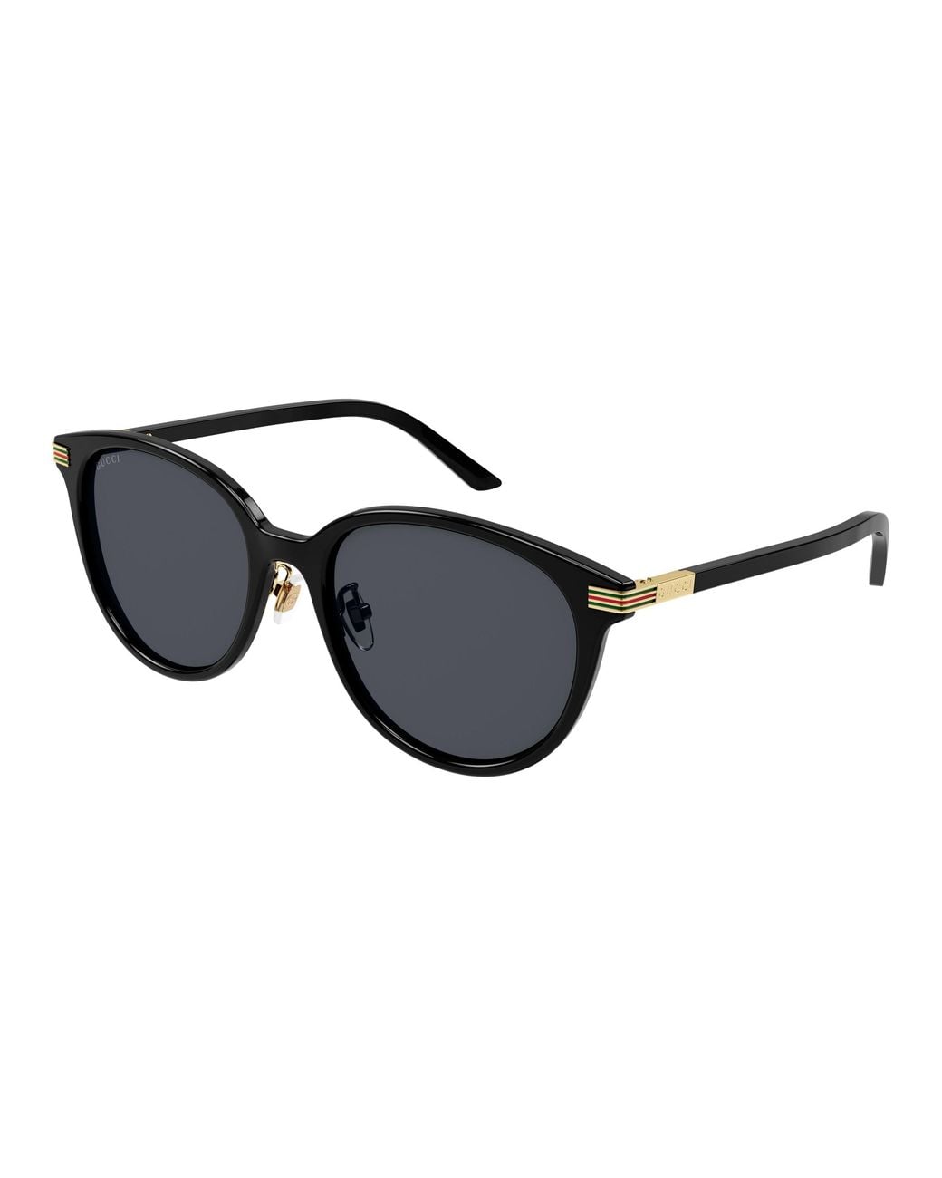 Gucci Black Gg1452Sk 001 Sunglasses Acetate Round