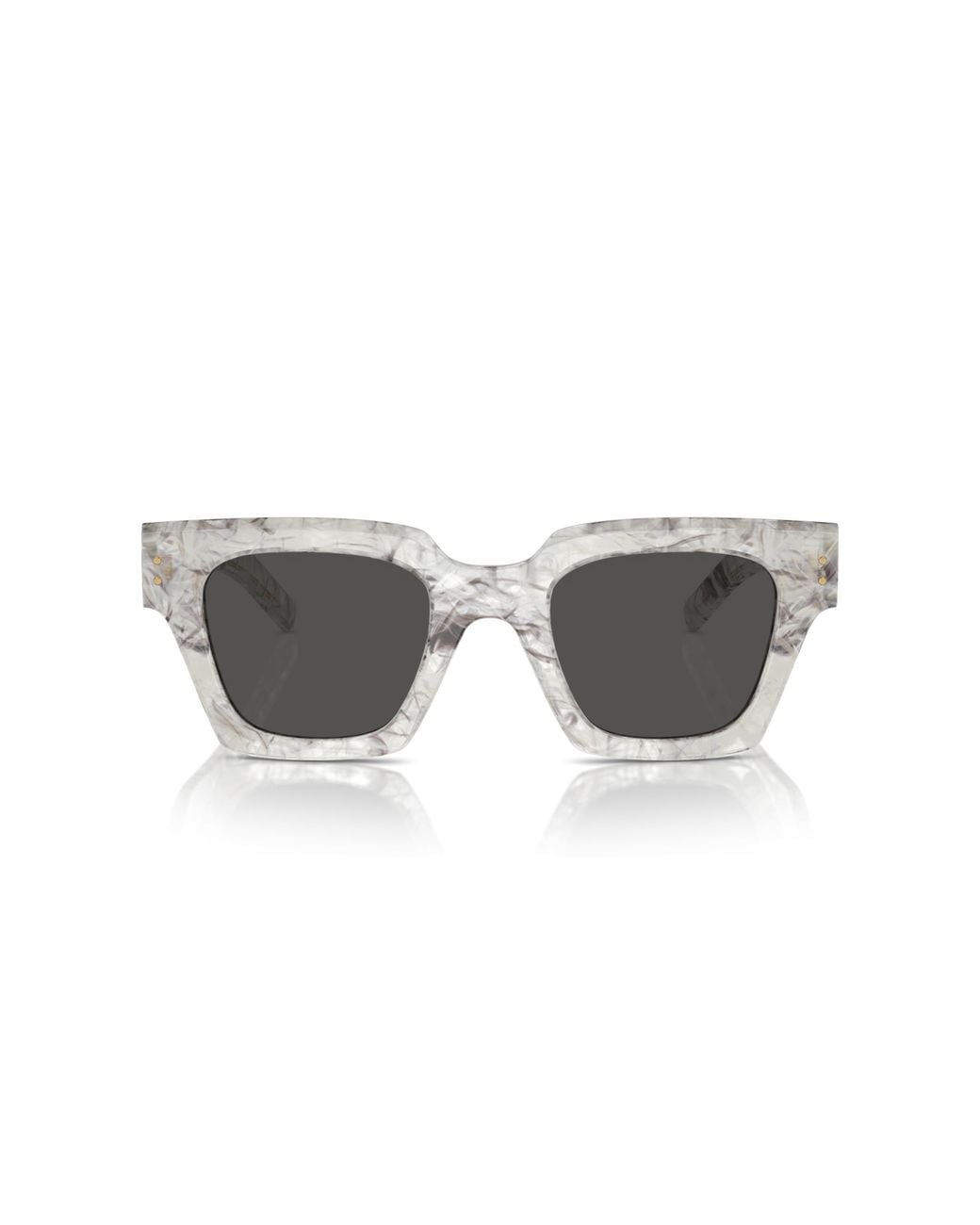 Dolce & Gabbana Black Dg4413 342887 Sunglasses Acetate Squared Normal for men