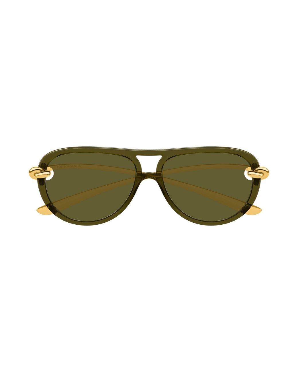 Bottega Veneta Black Bv1418S 003 Sunglasses Bio-Injected Pilot