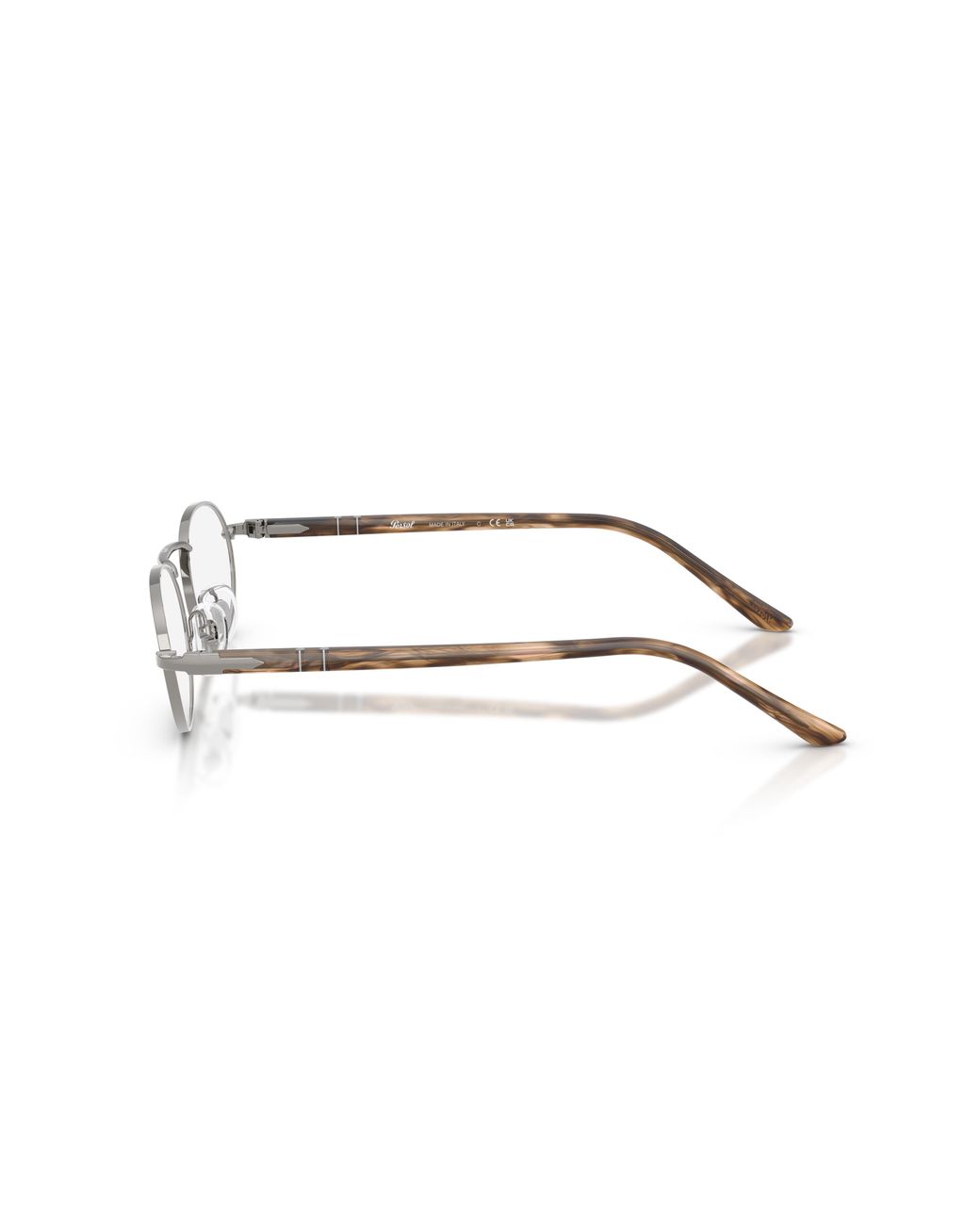Persol Black Po1023V 513 Optical Frames Metal Round Normal