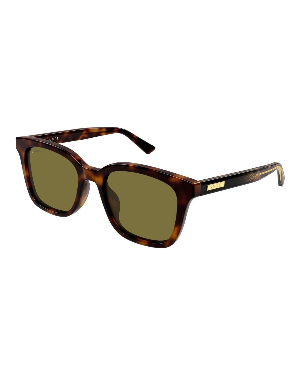 Gucci Black Gg2251Sa 002 Sunglasses Acetate Squared for men