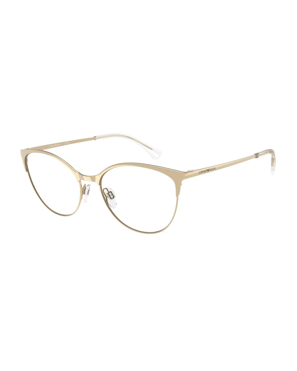 Emporio Armani Black Ea1087 3013 Optical Frames Metal Cat Eye Normal