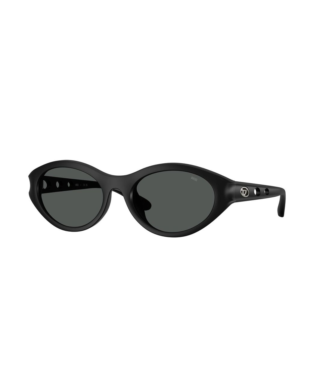 DIESEL Black Dl3005U 200287 Sunglasses Injected Round Normal