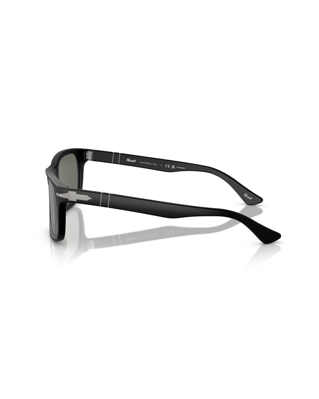 Persol Black Po3048S 900058 Sunglasses Acetate Squared Polarized for men
