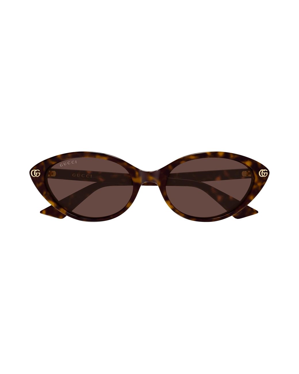 Gucci Black Gg2110S 002 Sunglasses Acetate Cat Eye