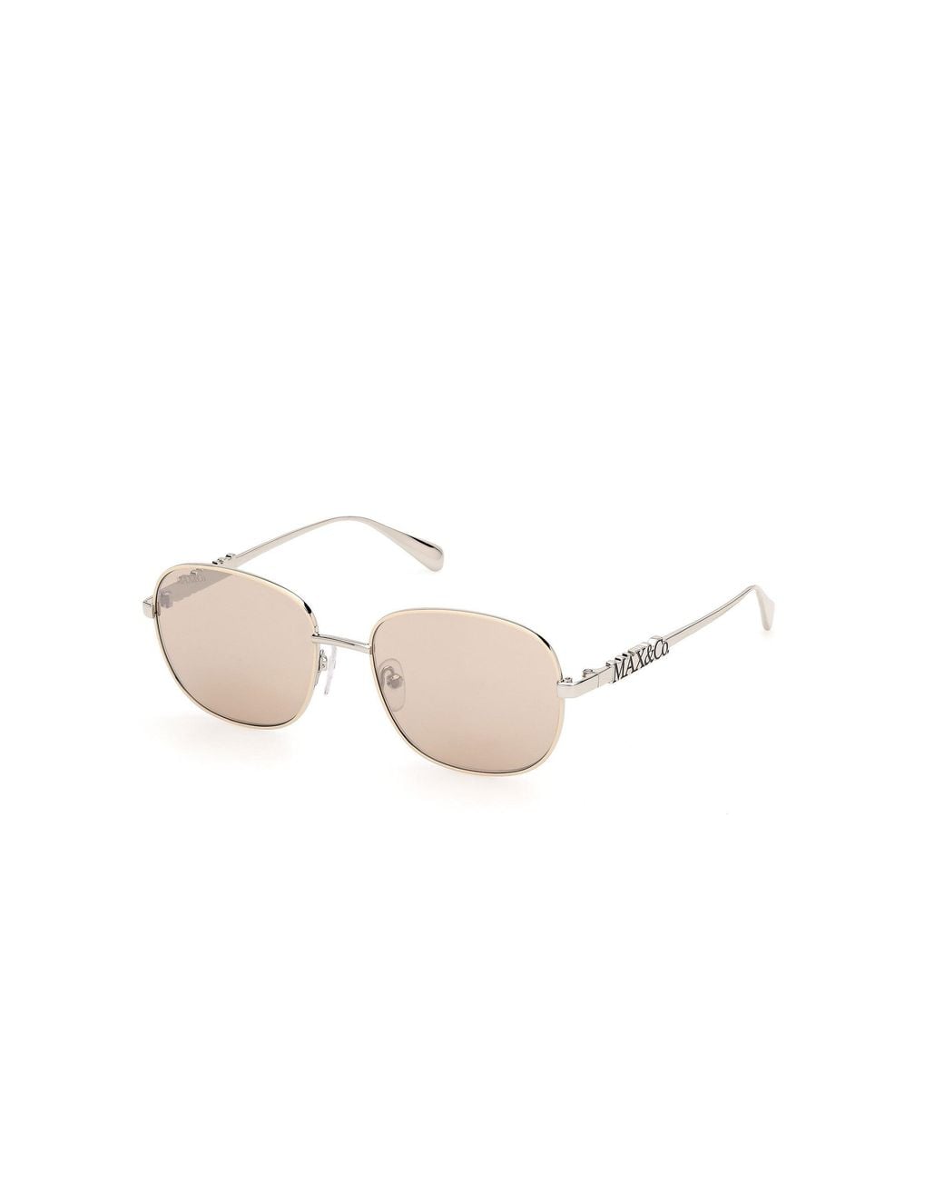 MAX&Co. Black Mo0169 59G Sunglasses Metal Squared Normal