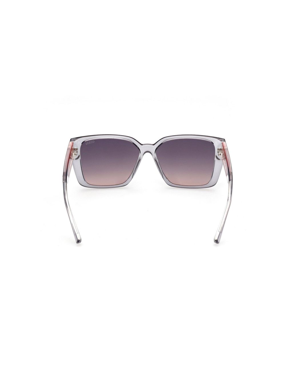 Guess Black Gu7818 20B Sunglasses Injected Smoke Squared Normal Shaded