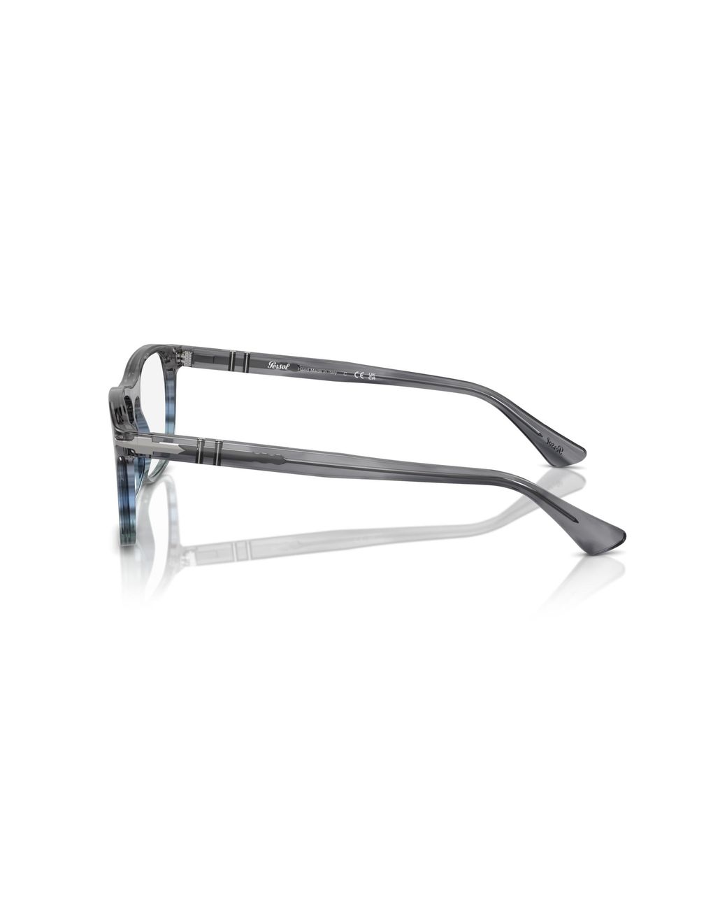Persol Black Po3344V 1205 Optical Frames Acetate Transparent Pillow Normal