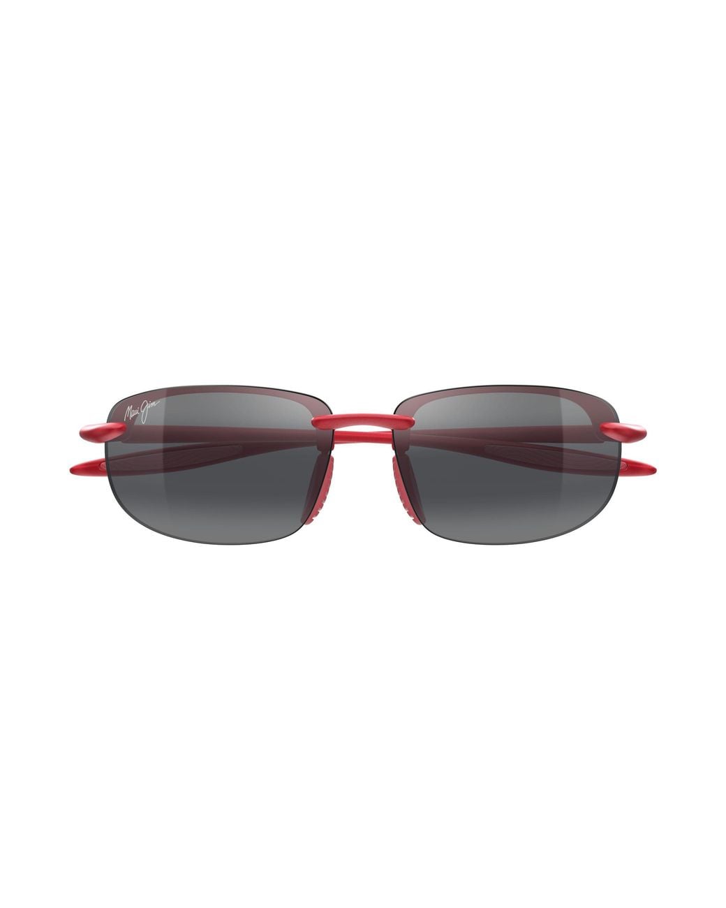 Maui Jim Black Mj0677Sa 004 Occhiali Da Sole Iniettato Grigio Squadrata