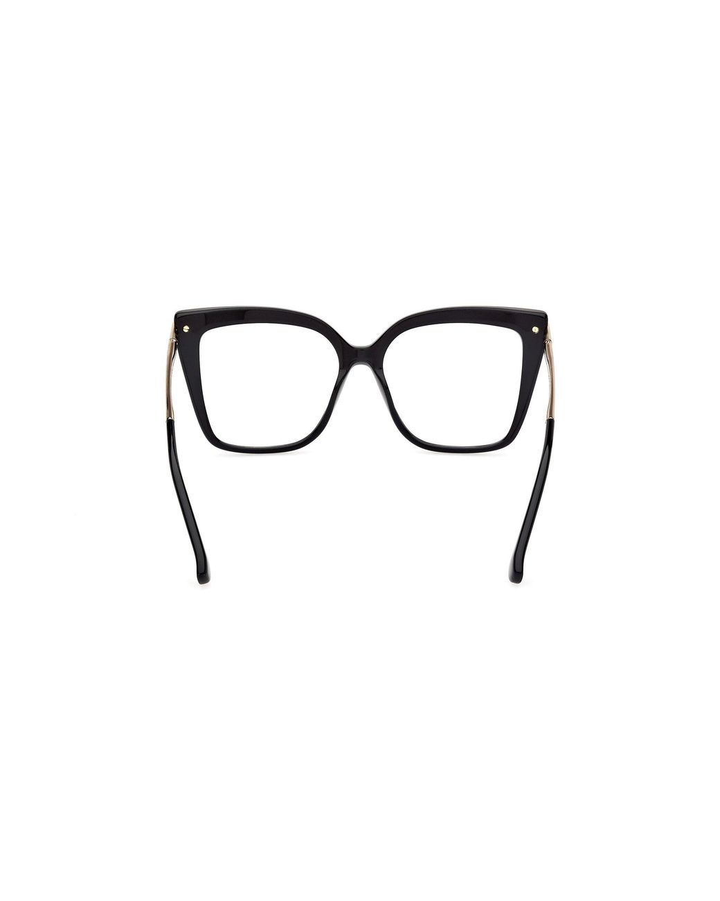 Max Mara Black Mm5144 001 Optical Frames Acetate Butterfly Normal