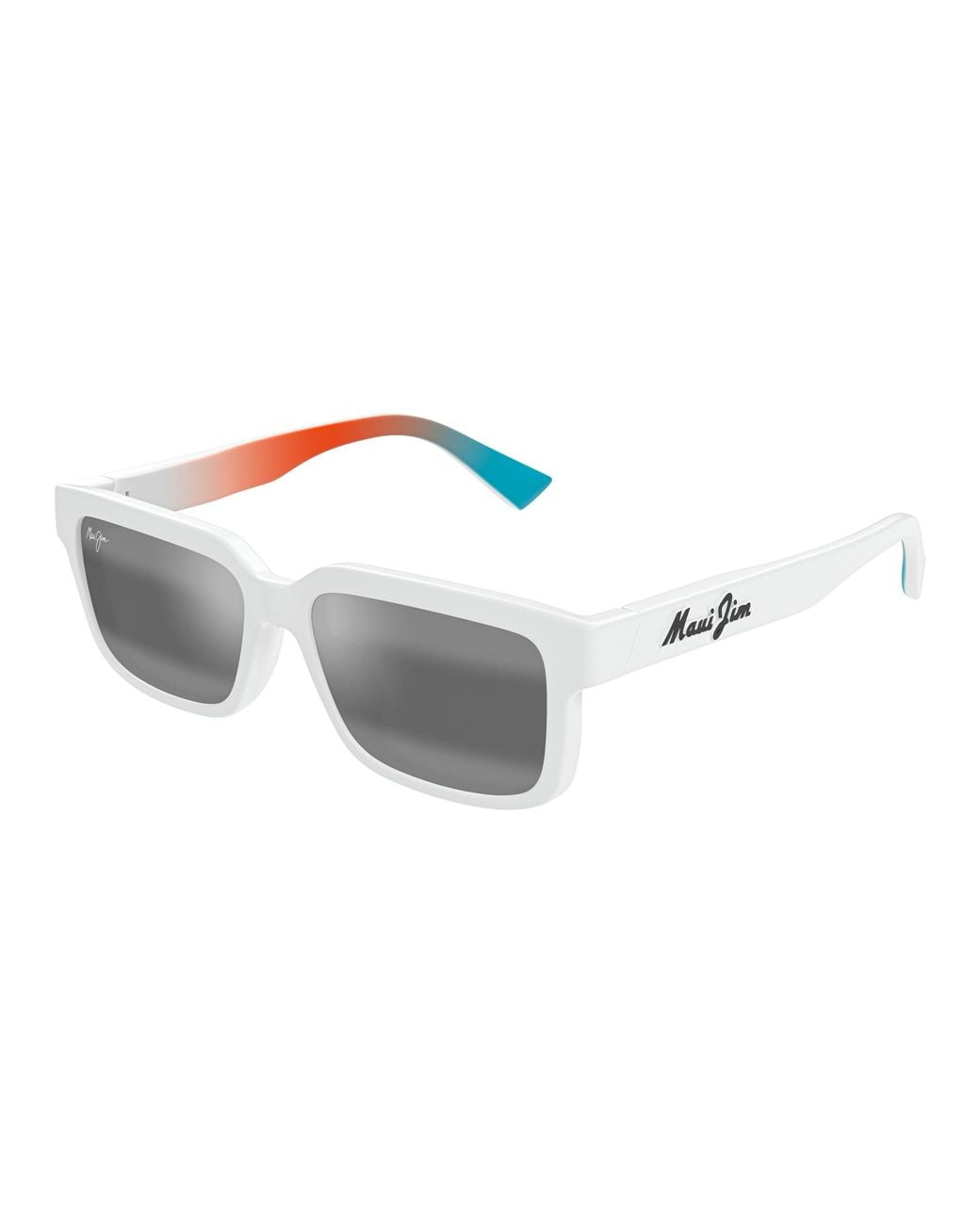 Maui Jim Black Mj0655Sa 004 Occhiali Da Sole Bio-Iniettato Grigio Squadrata