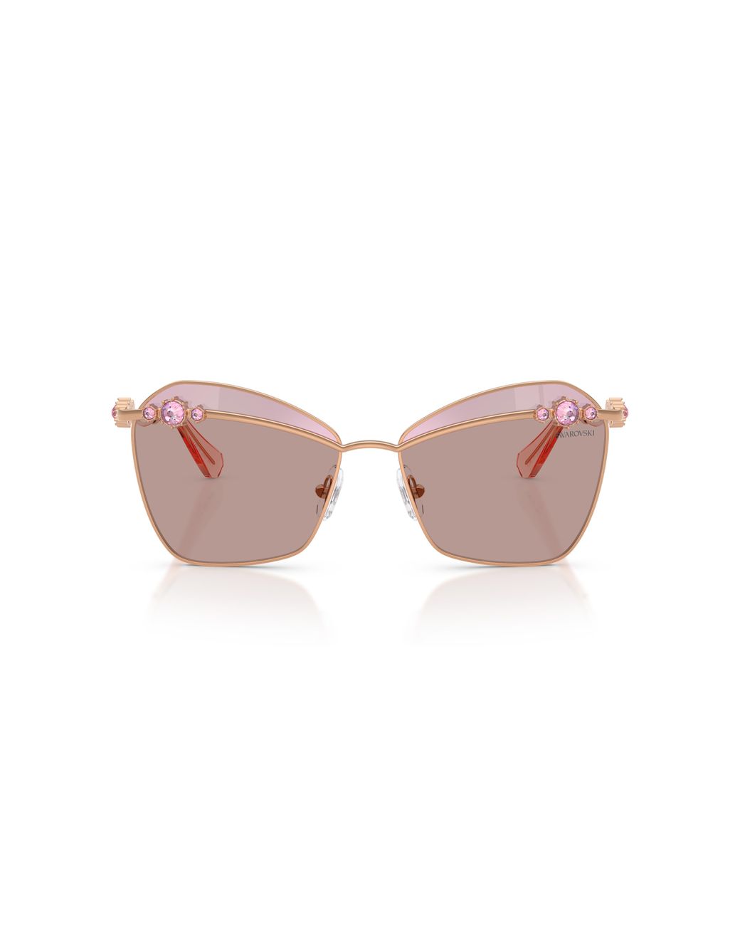 Swarovski Black Sk7040 401461 Sunglasses Metal Butterfly Normal