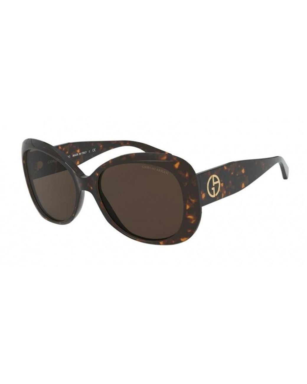 Giorgio Armani Black Ar8132 502673 Sunglasses Plastic Butterfly Normal
