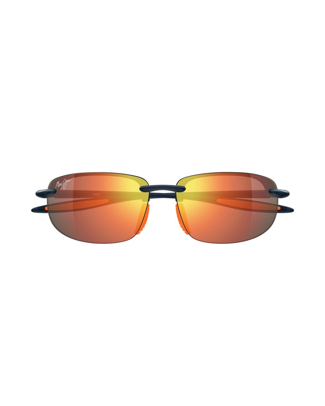 Maui Jim Black Mj0677Sa 005 Occhiali Da Sole Bio-Iniettato Rosso Squadrata