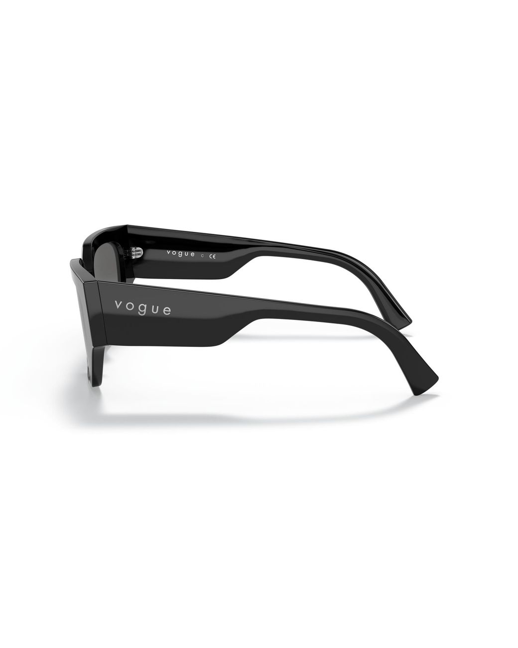 Vogue Eyewear Black Vo5409S W44/11 Sunglasses Acetate Geometric Normal Shaded