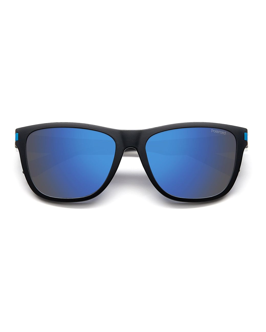 Polaroid Black Pld 2138/S 0Vk/5X Sunglasses Plastic Squared Polarized Mirror