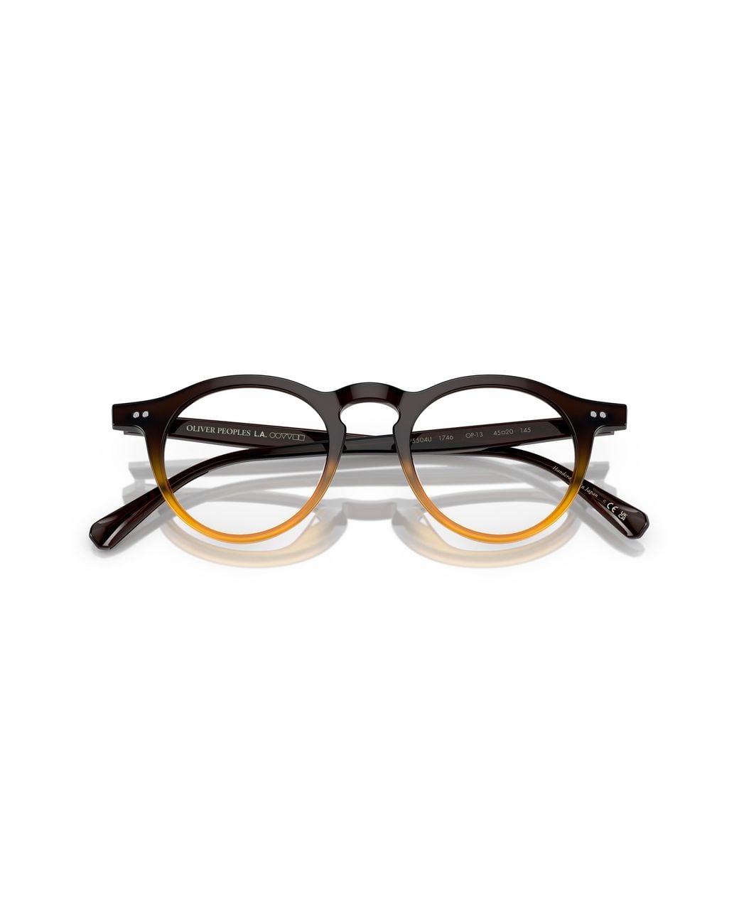 Oliver Peoples Black Ov5504U Op-13 1746 Optical Frames Acetate Transparent Round Normal