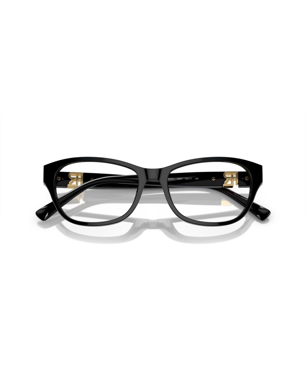 Ralph Lauren Black Rl6237U 5001 Optical Frames Acetate Transparent Round Normal