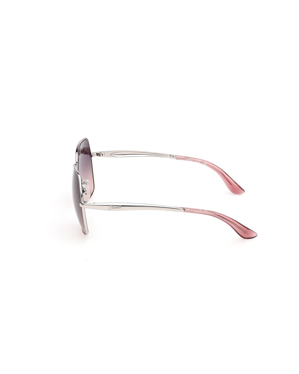 Guess Black Gu00309 10B Sunglasses Metal Smoke Butterfly Normal