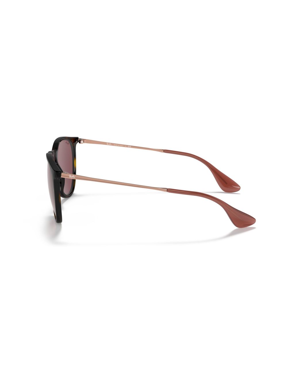 Ray-Ban Multicolor Erika Color Mix Sunglasses -copper Frame Violet Lenses