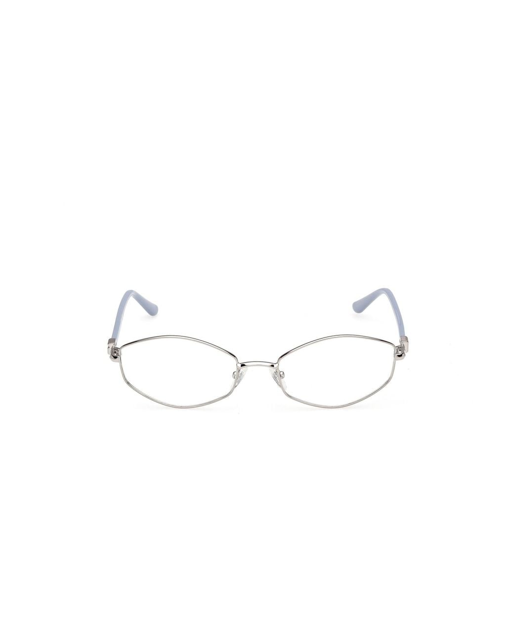 Guess Black Gu50355 008 Optical Frames Metal Geometric Normal