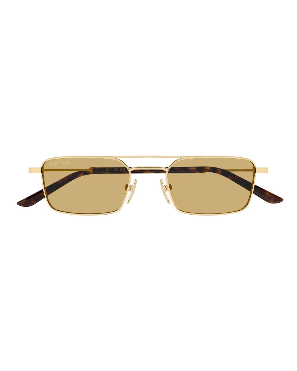 Gucci Black Gg2258S 003 Sunglasses Metal Squared